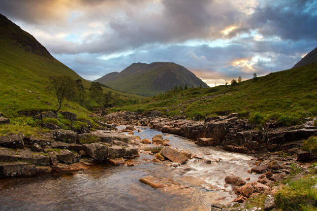 River Etive in the Scottish Highlands