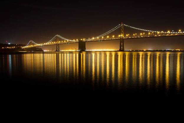 Bay Bridge at Night