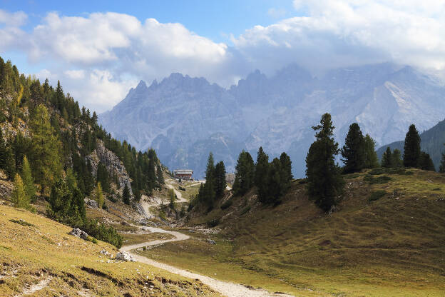 Wanderweg zur Dürrensteinhütte