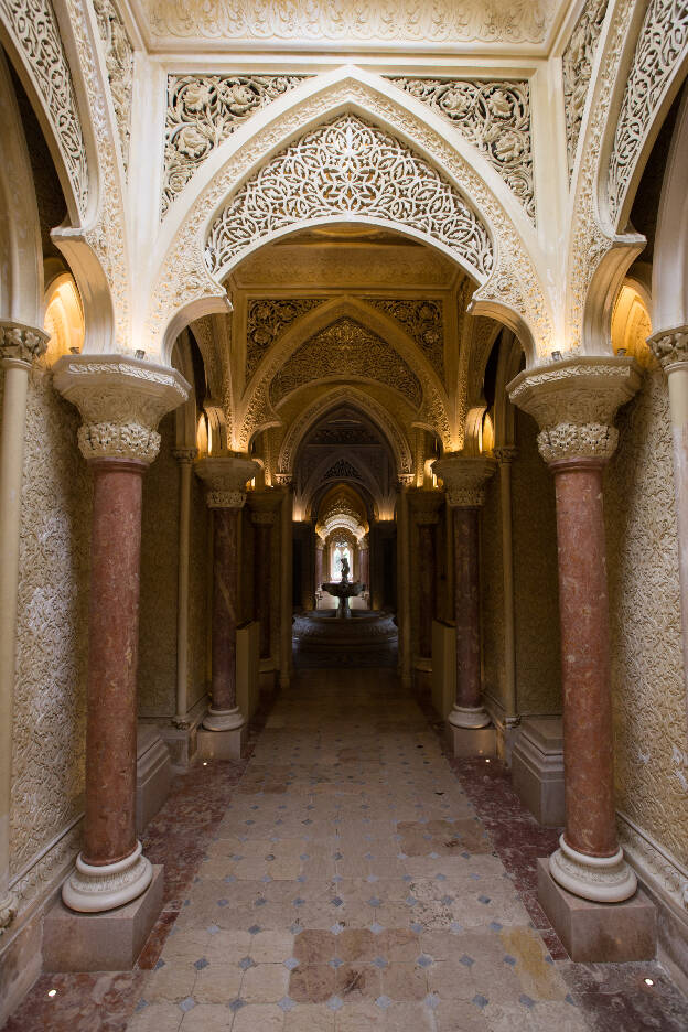 maurischer Gang im Palácio de Monserrate