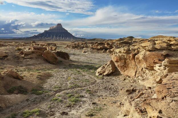 Wash am Factory Butte