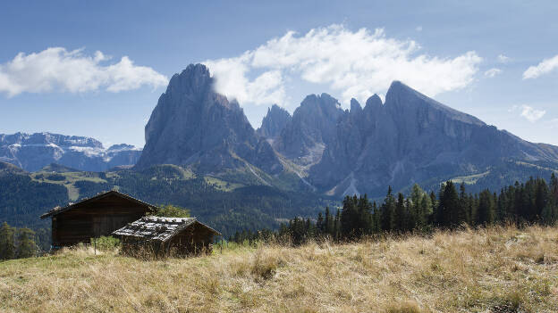 Seiser Alm im Herbst