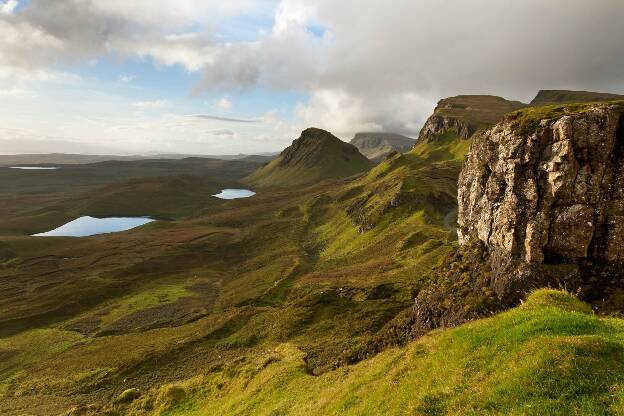 goldenes Licht am Quiraing