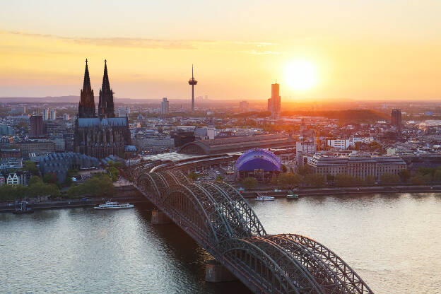 Cologne Triangle Sunset