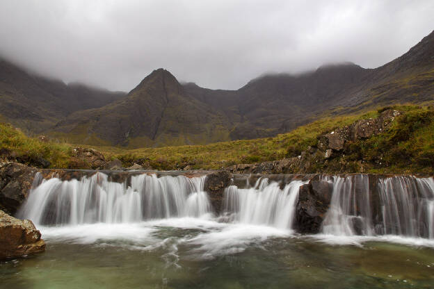  Waterfalls at Sgurr an Fheadain