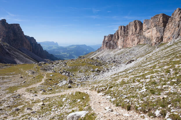 Wanderweg in das Val Chedul