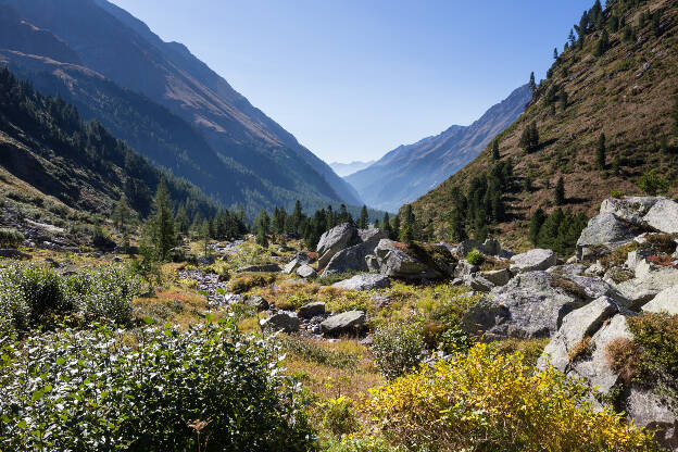 Herbstfarben im Dorfertal