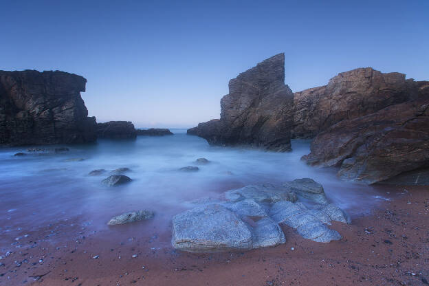 Coastal rocks at Quiberon