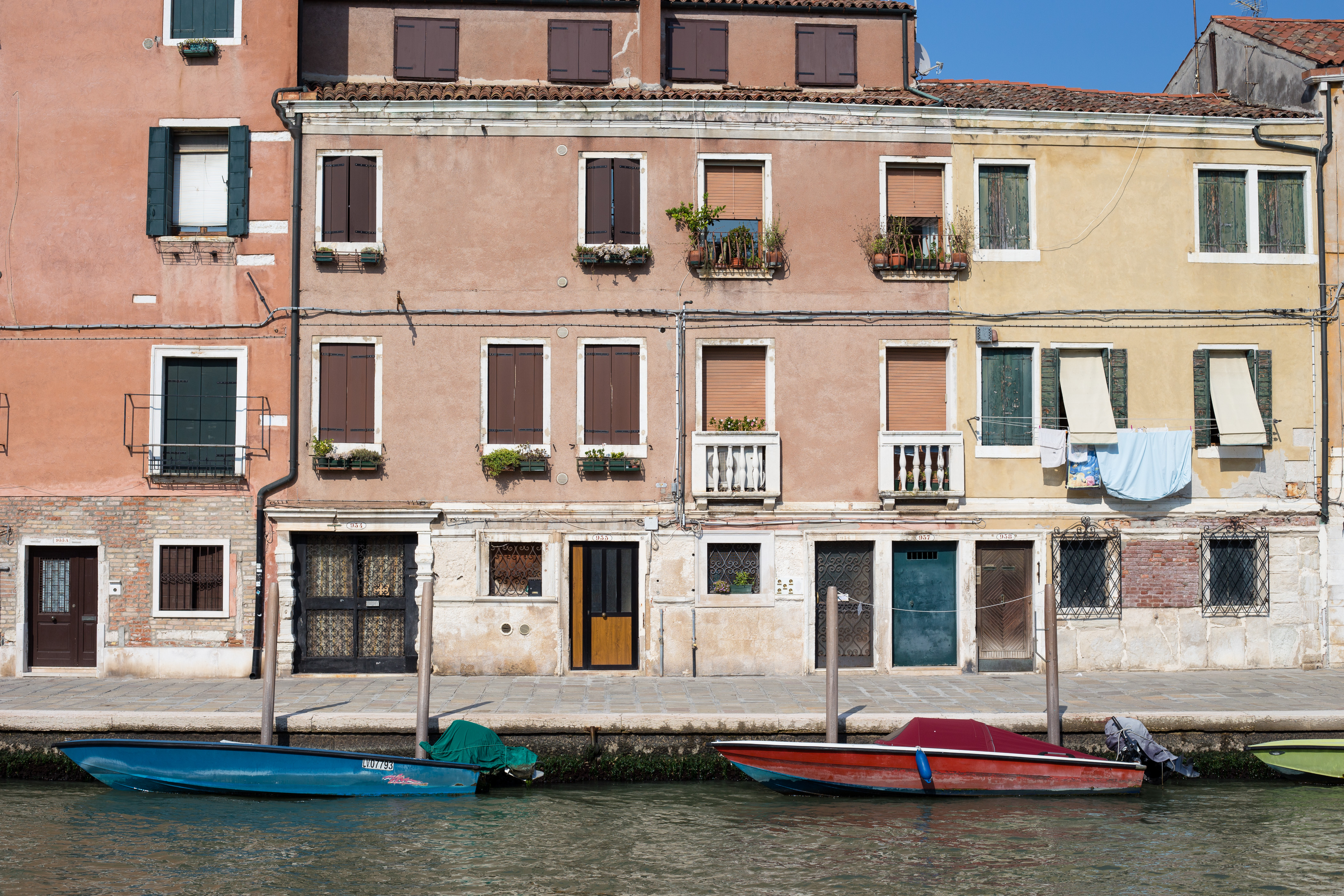 Boote am Canale di Cannaregio