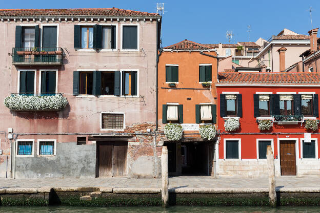 Wohnhäuser am Canale di Cannaregio