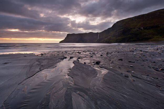 Waterfall at Talisker Bay