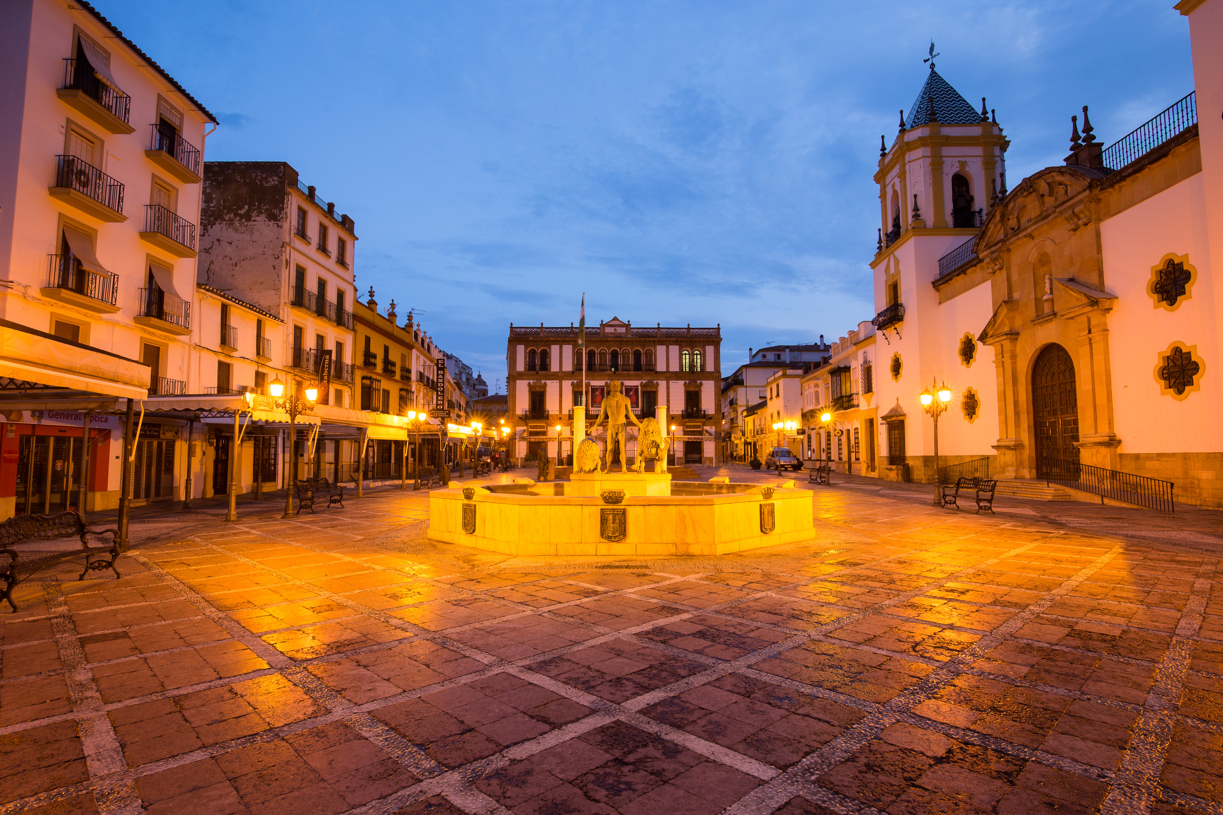 Plaza del Socorro in Ronda