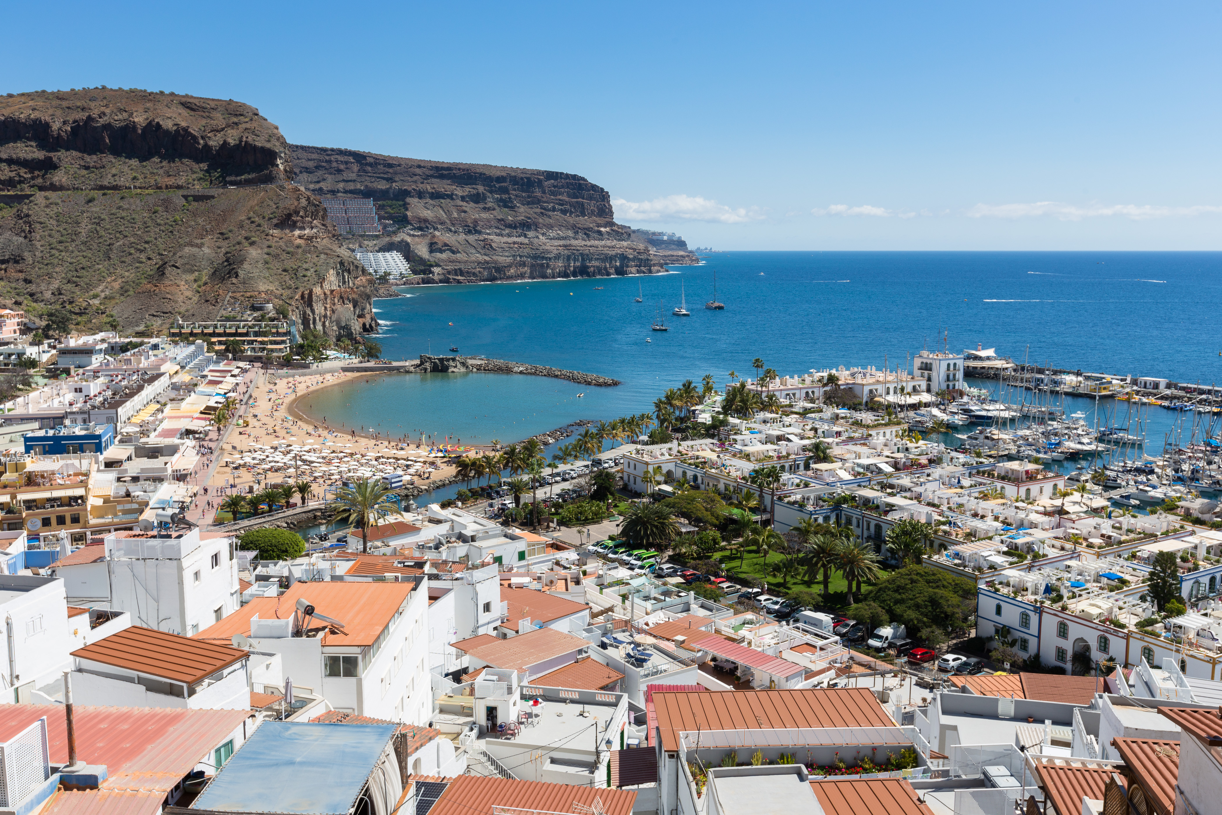 Puerto de Mogán Ausblick