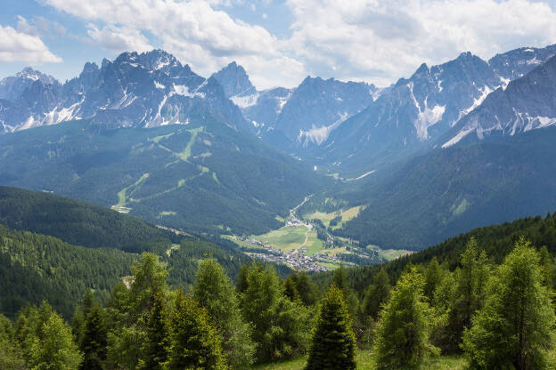 Panoramablick ins Fischleintal