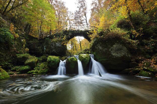 Waterfalls in Müllerthal