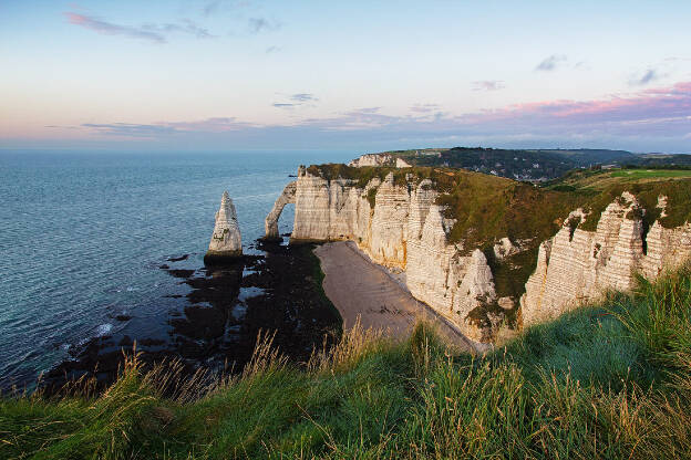 Sunset at Etretat