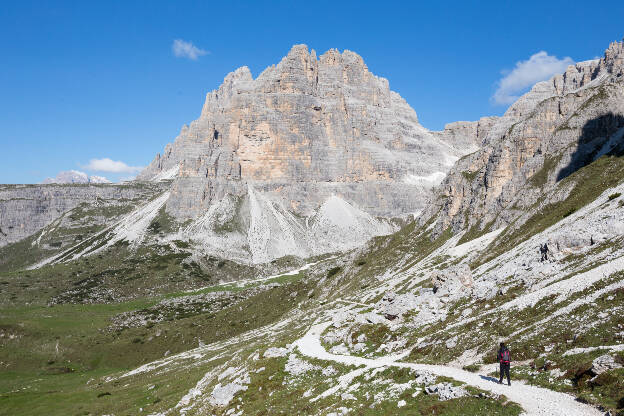 Wanderweg im Cengia Tal