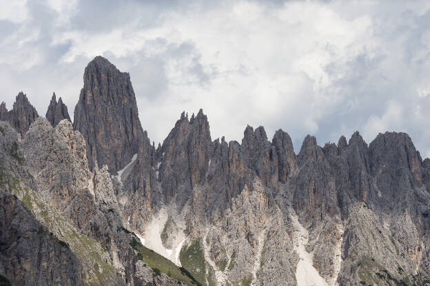 zackige Berge der Cadinigruppe