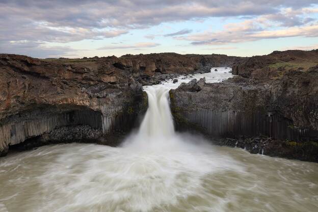 Aldeyjarfoss Wasserfall