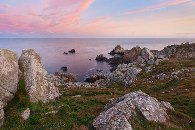 Morning light at Pointe du Van