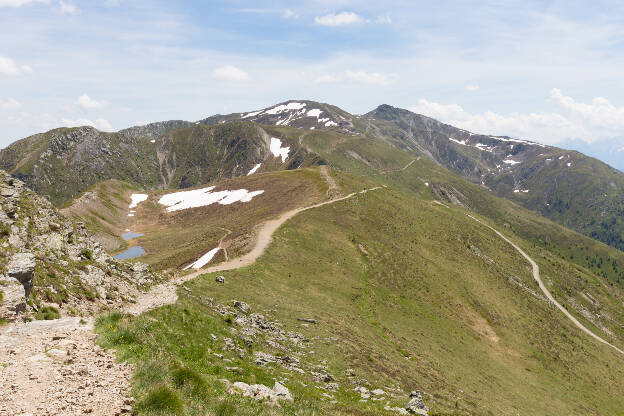 Wanderweg am Helm bei Sexten