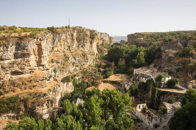 Die Schlucht Los Tajos bei Alhama de Granada