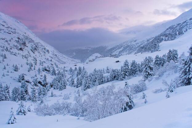 Oetztal in the morning