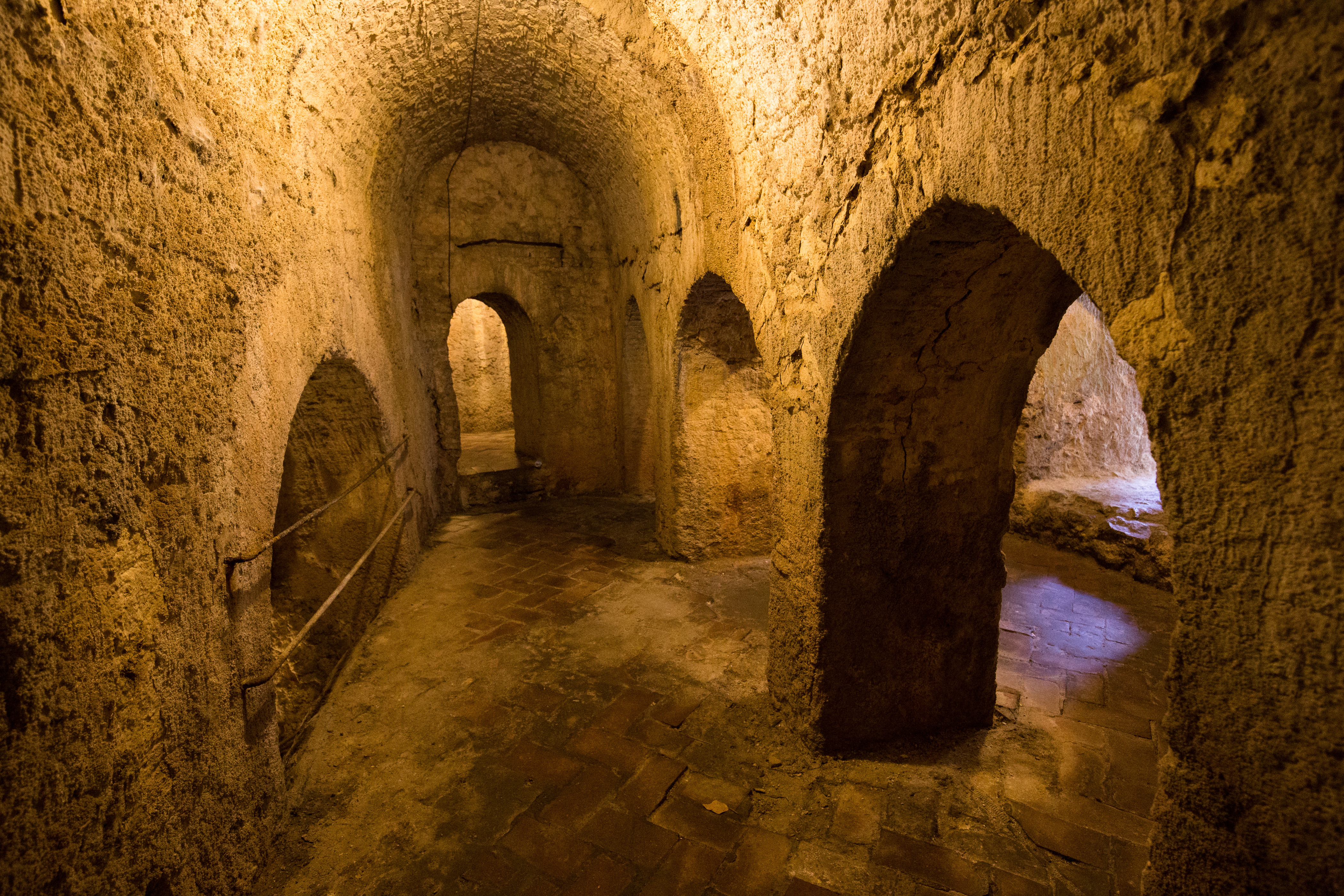 Wassermine im Palast Casa del Rey Moro